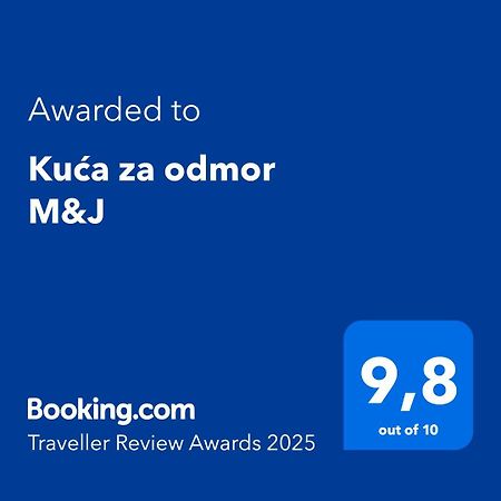 벤코바츠 Kuca Za Odmor M&J 빌라 외부 사진