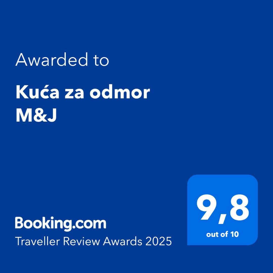벤코바츠 Kuca Za Odmor M&J 빌라 외부 사진